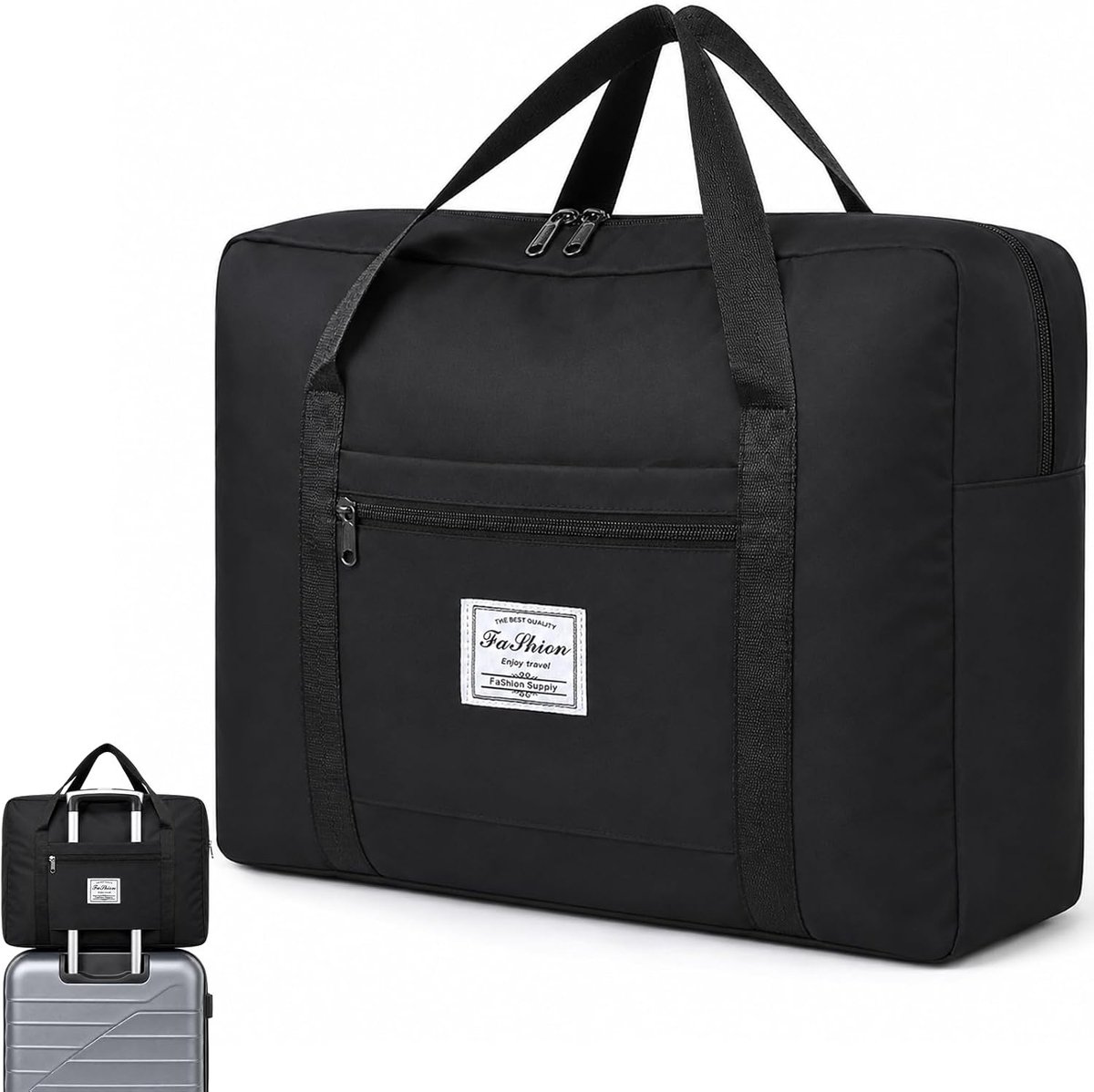 Handbagage tas 40x30x15 cm - waterdicht Oxford - opvouwbaar - perfect voor reizen - ShopVlot