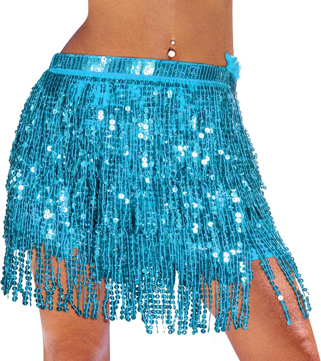 Glitterrok dames - sequins - stijlvolle glitters - perfect voor feesten - ShopVlot