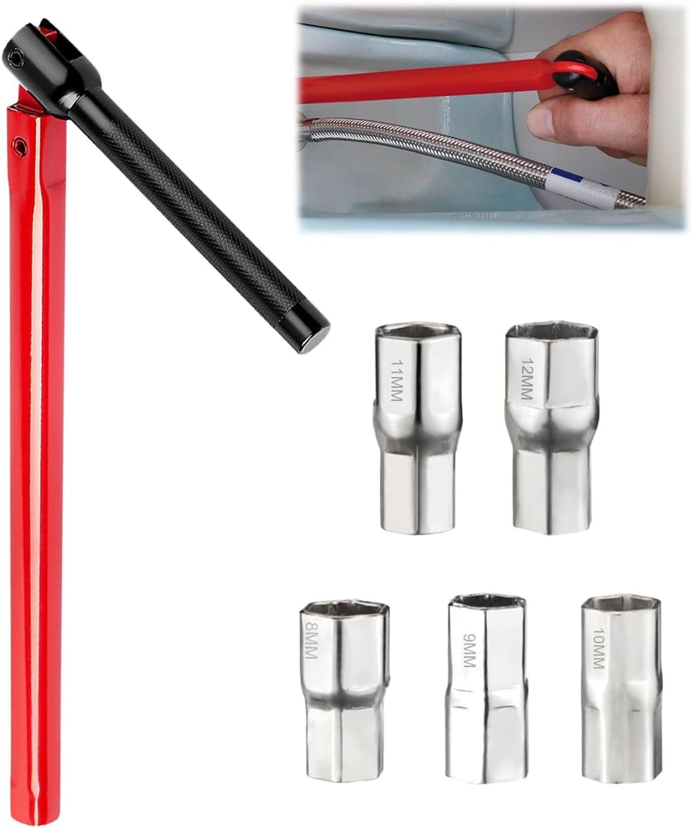 Key for faucet, basin, special mixer tap, dropper, plumbing, product_type installations of basin faucet (red) - ShopVlot