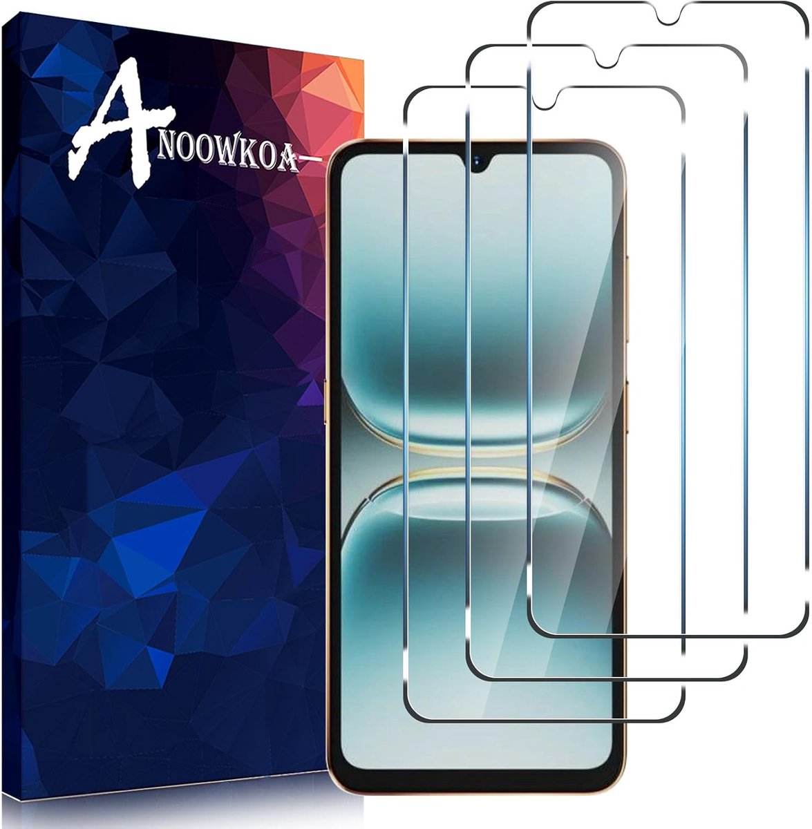 Anoowkoa 3-pack Premium Screen Protector voor HOTWAV X100 GT Gehard Glas Film Guard Cover-Echt Glas-One-Push Super - ShopVlot