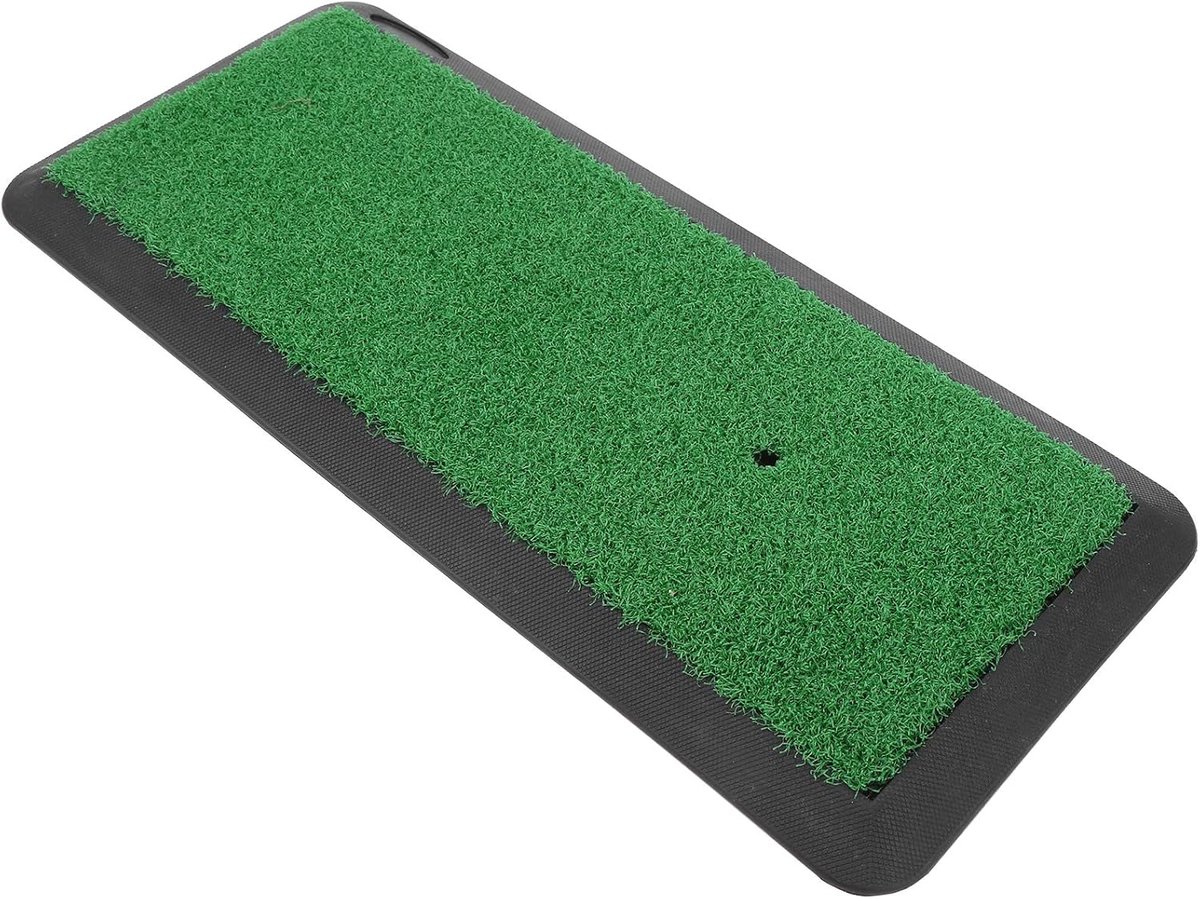 iFCOW Golf Practice Swing Mat Training Aids Artificial Lawn Rubber Pad - ShopVlot