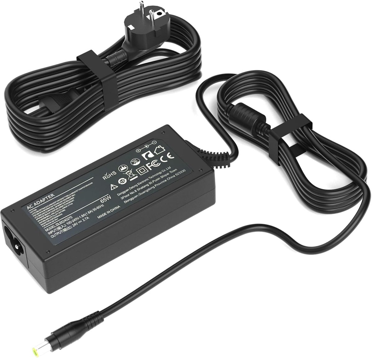 24V adapter charger for Fujitsu-Scanner S1500, S1500M, fi-7160, fi-7180, fi-7260, fi-7280, fi-5120C, fi-6110, fi-6140 - ShopVlot