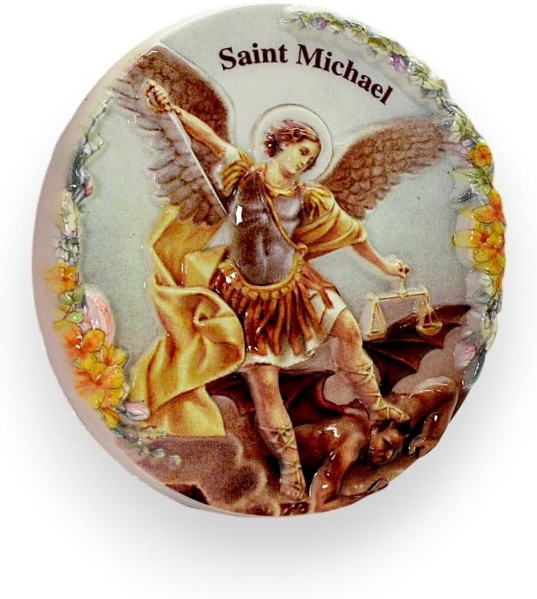 BDM - Religious 3D Fridge Magnet - Holy Family, Virgin Mary, Last Supper or St. Michael - ShopVlot