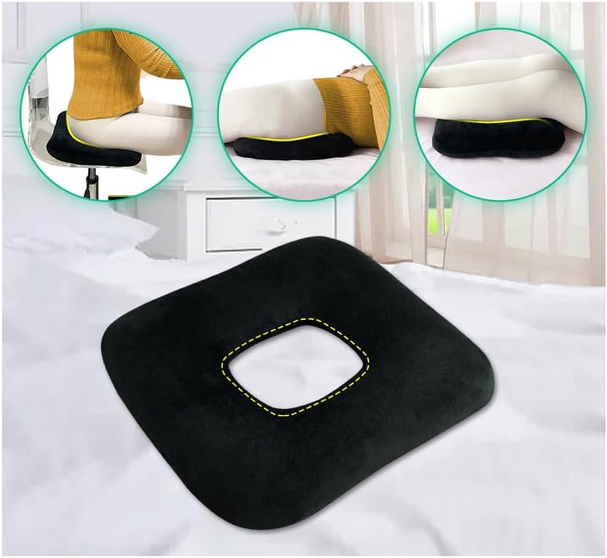Bed Painful Pads for Billet Positioning Pillow, Pressure Sore, Pillow, Donut Pressure Relief Pillow, Wedge for Sleep - ShopVlot