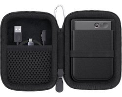 Khanka voor NOTE AI Voice Recorder harde draagtas, opberghoes compatibel met Note AI audiorecorder met karabijnhaak - ShopVlot