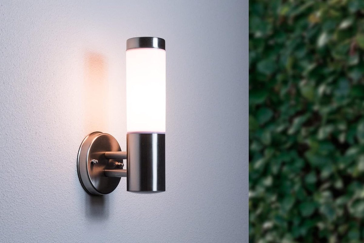 LED Wall Light E27 Fitting, Waterproof IP65, Modern, Stainless Steel - ShopVlot