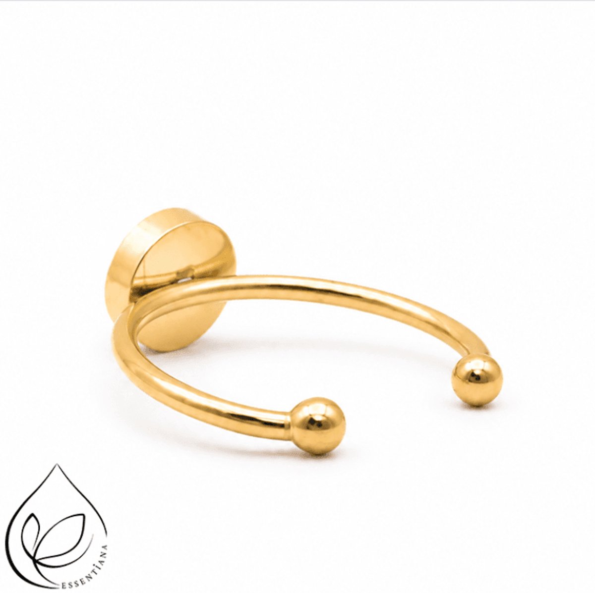 Isel Gouden Ring met Amethist