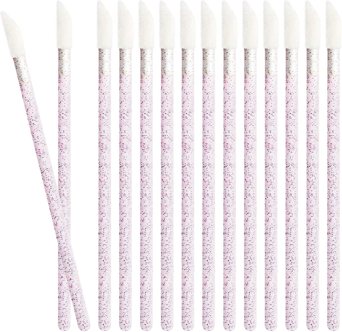 Wegwerp Lipborstels 50 Stuks - Flocked Materiaal - Zacht en huidvriendelijk - Perfecte make-up applicatie - ShopVlot