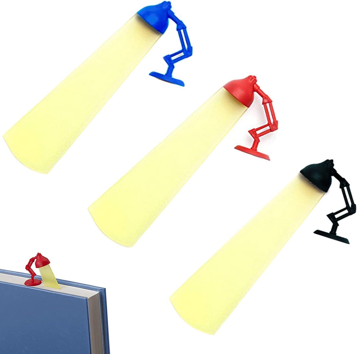 3D Stereo Bookmarks Cute Funny Novelty Bookmark Desk Lamp Creative Reading Bookmarks for Teens Kids Boys and Girls 3 - ShopVlot