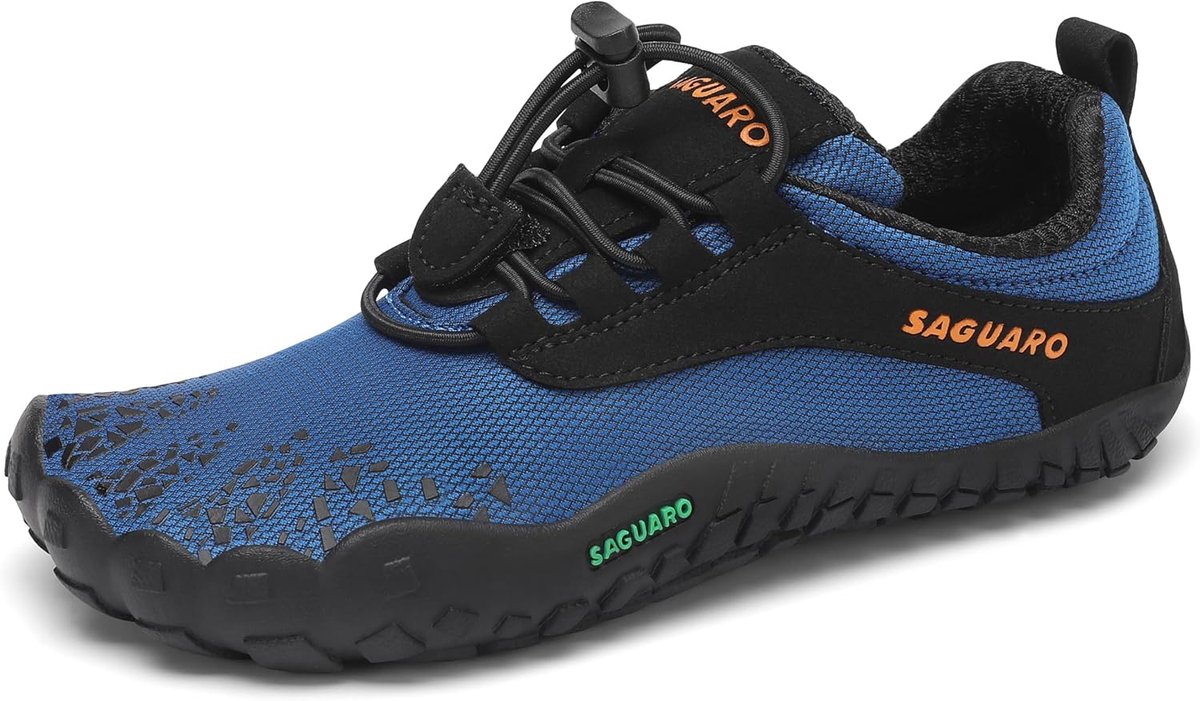 Trailrunning schoenen kinderen 27 EU - ademend azuurblauw - non-slip - perfect voor buitenactiviteiten - ShopVlot