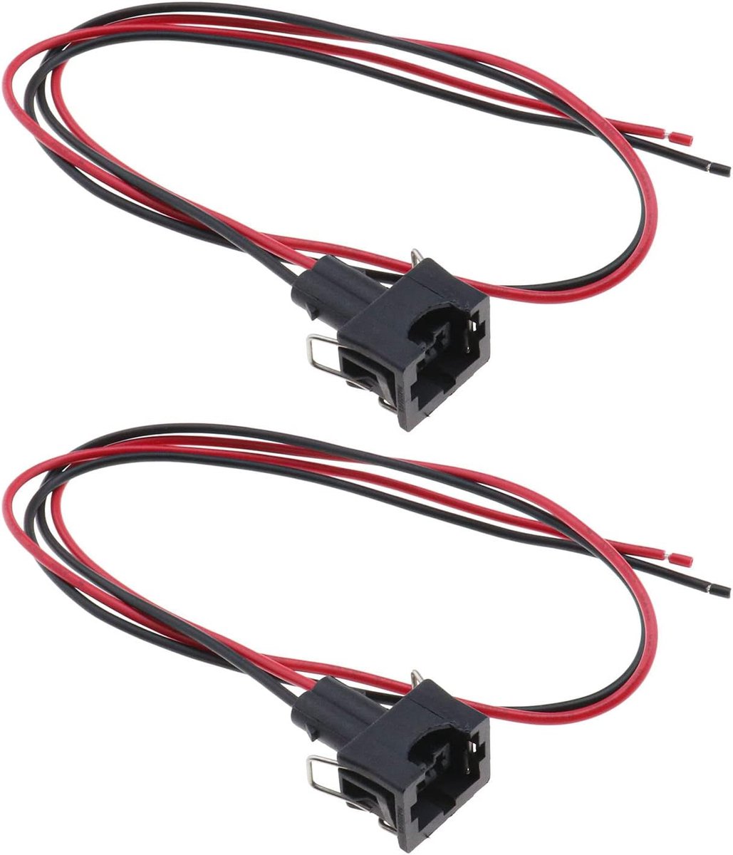 Auto bedrading connector 2 stuks 2 pin - 60 cm - hoogwaardig materiaal - betrouwbaar voor VW, Skoda, Seat, Audi - ShopVlot