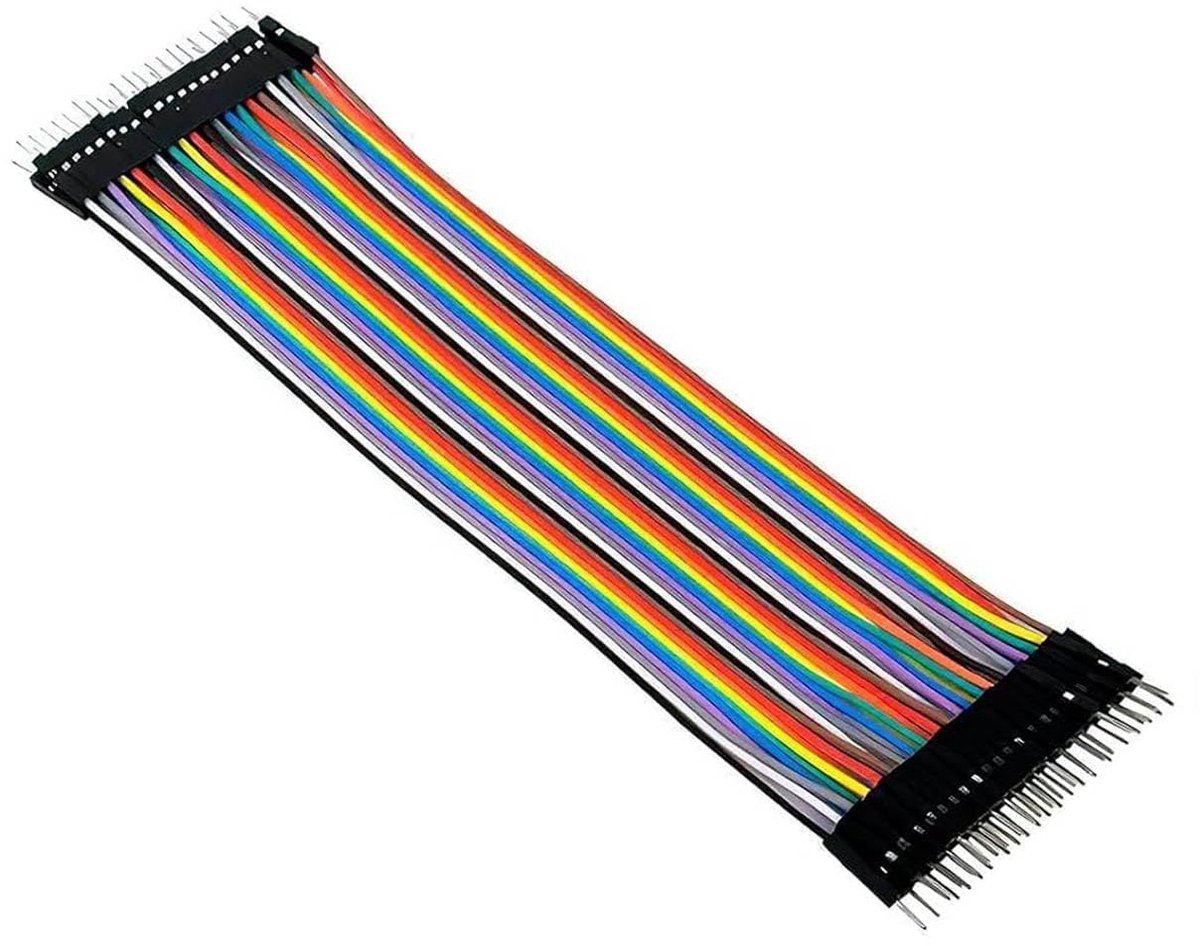 Jumperkabel Male Male 30cm - Flexibel en aanpasbaar - 10 kleuren - Geschikt voor vrouwelijke connectors - ShopVlot