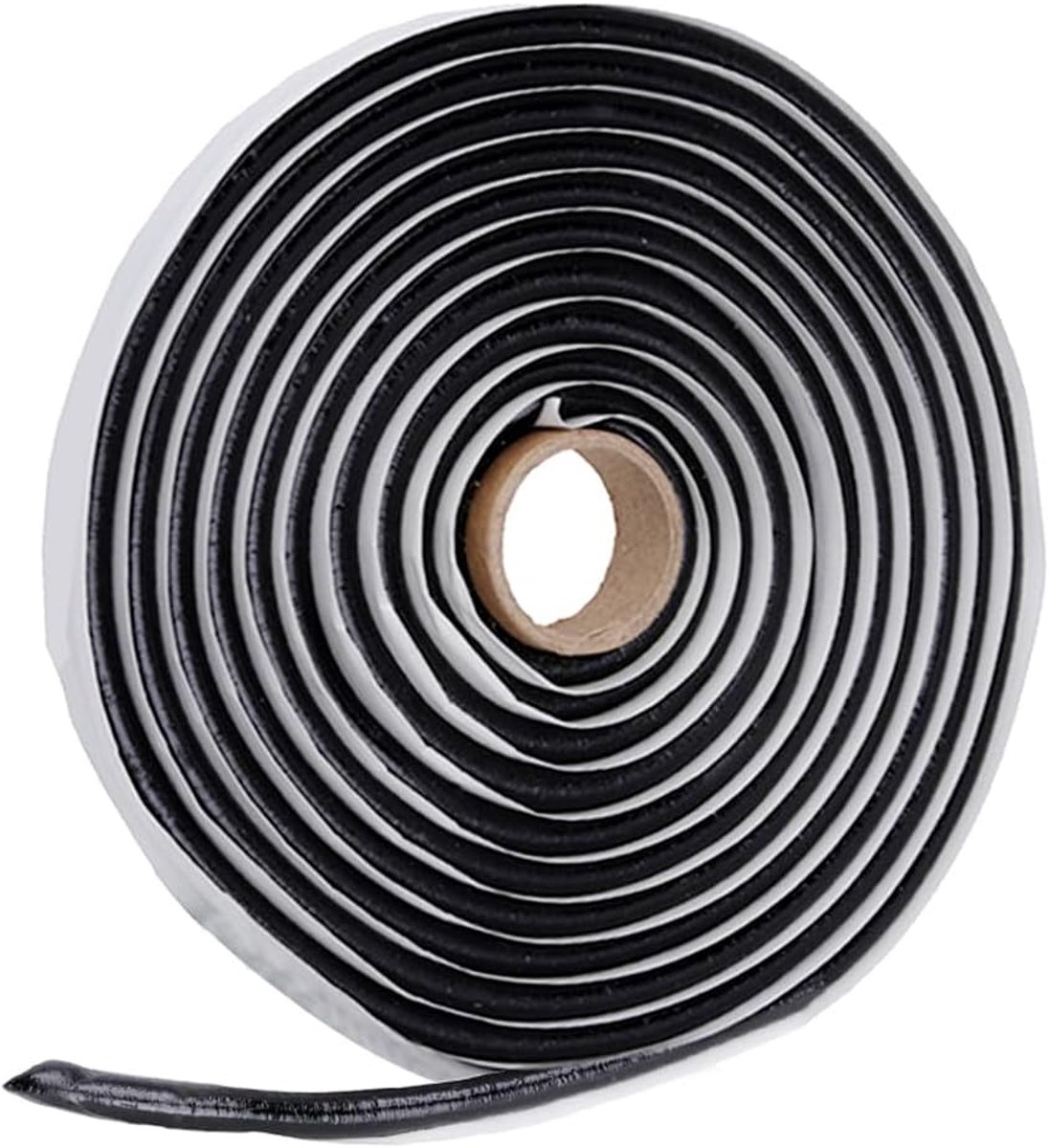 Butylrond Cord 9mm x 4m - Zwart Butyl Sealing Tape - Waterdicht - Ideaal voor autolampen - ShopVlot