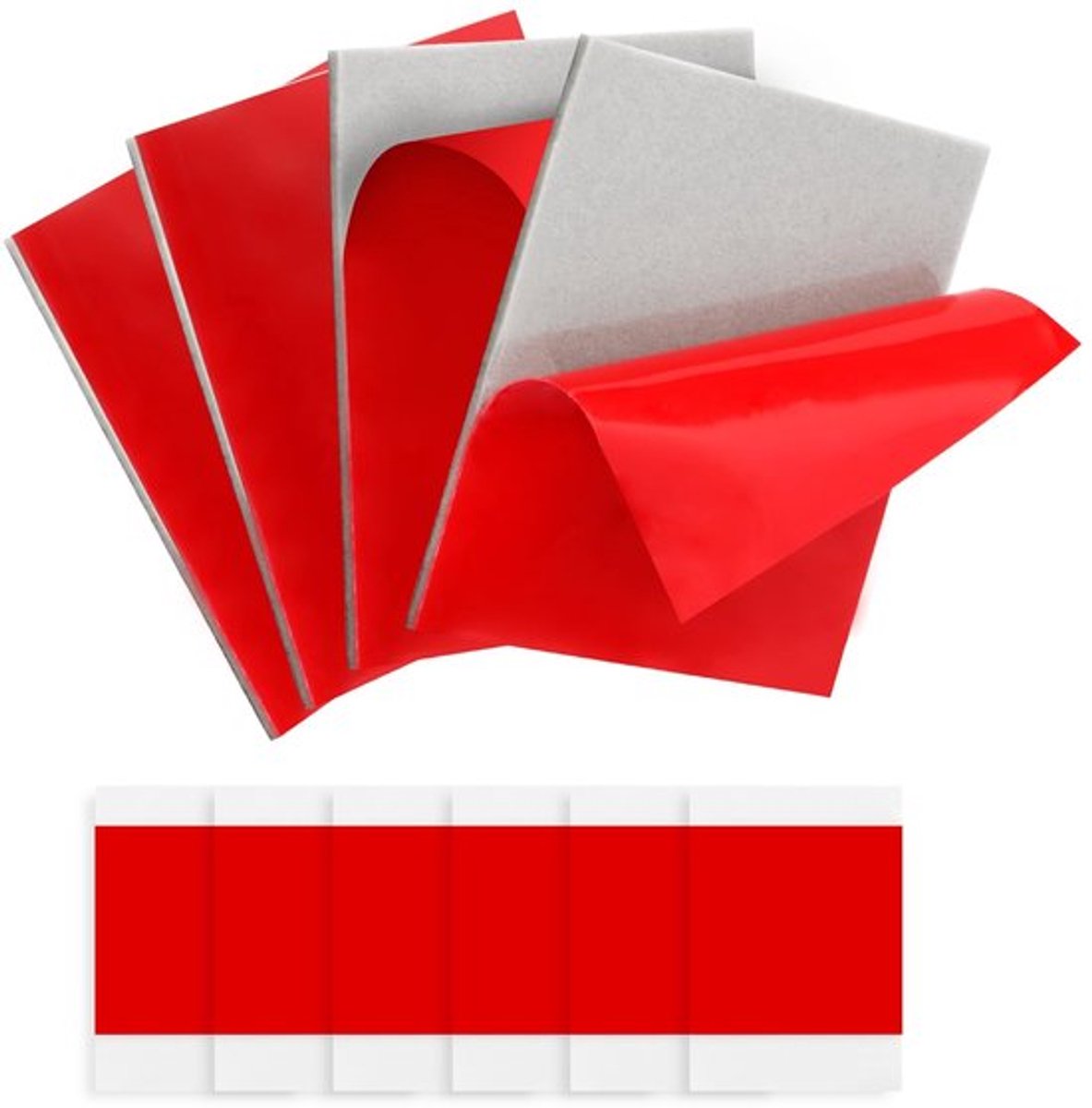 Plakband Extra Sterk - Dubbelzijdig - Waterdicht - 10 Stuks - 40 mm x 40 mm - Ideaal voor Thuis en Kantoor - Hechtingspads