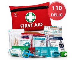 Twenty4seven® EHBO Kit 110 Delig - Verbanddoos & Koffer - Noodpakket met Verband - Draagbaar voor Thuis, Bedrijf, Auto & Op Reis