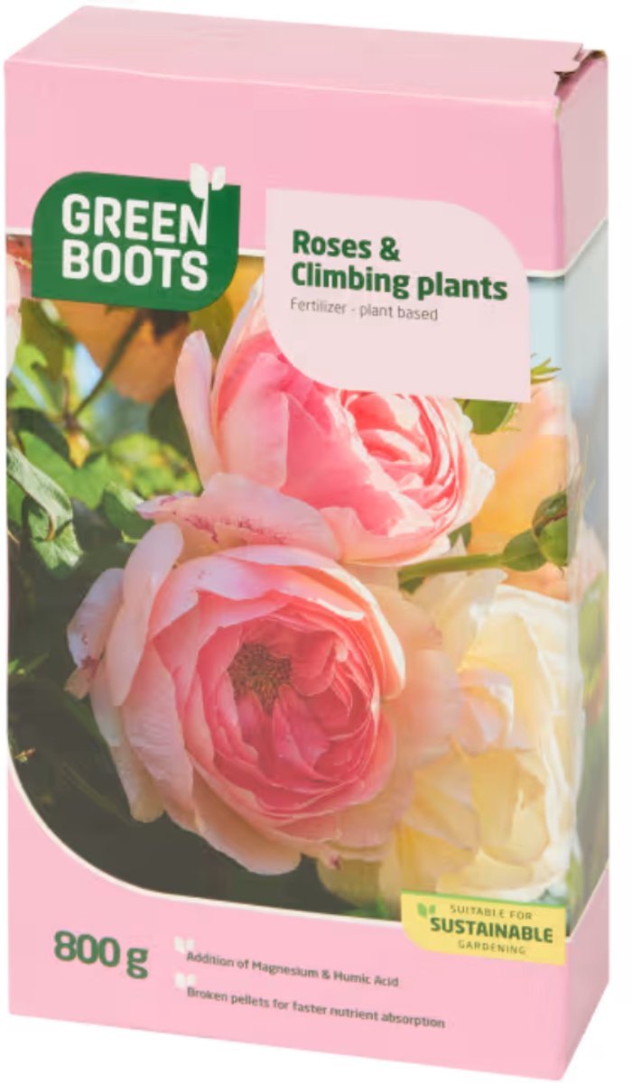 Green Boots mest Rozen & Klimplanten 800 Gram