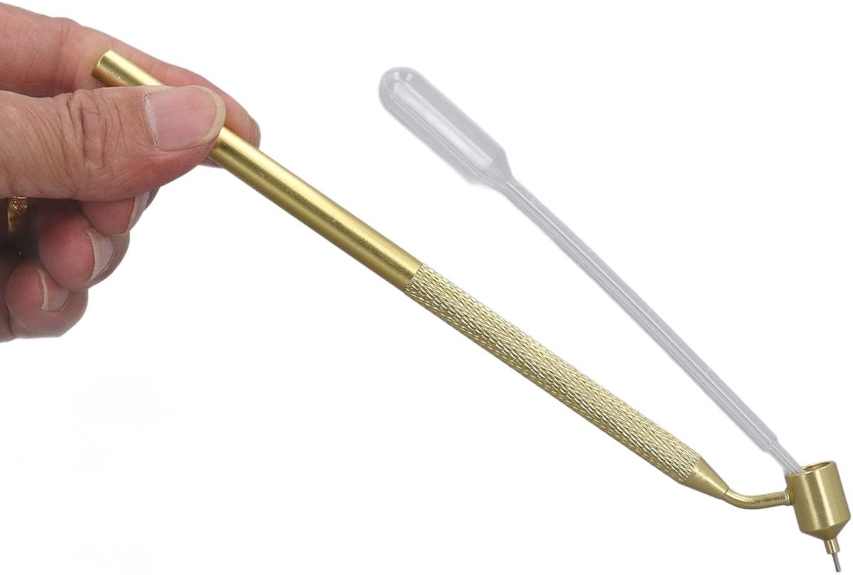 Precisie Touch-Up Verf Applicator Pen voor Crushed Stone en Krassenherstel - 0.5mm Fijne Lijn Schrijver met Nauwkeurige Verftoepassing en Gebruiksvriendelijke Ontwerp