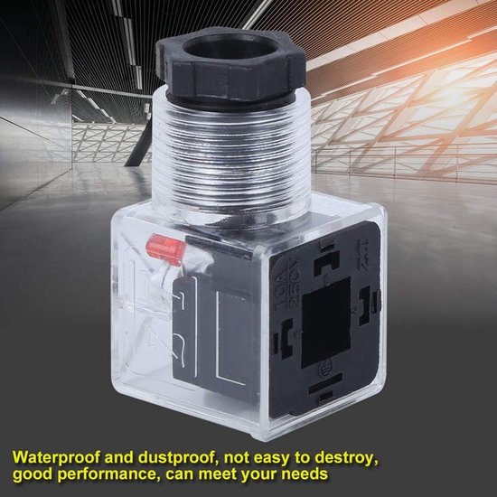Waterdichte Solenoïde Spoel Plug voor DC24V Hydraulische Ventielen - 5 Stuks, Universele Indicator Plug en Gidspakking voor Crimpverbindingen — afbeelding 5