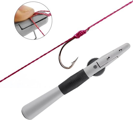 Vishaak Knoopset met Enkele en Dubbele Haak, Snelle Knoop Gereedschappen voor Handmatig Vissen, Ideaal voor Hengelsport en Knooptechnieken — afbeelding 3