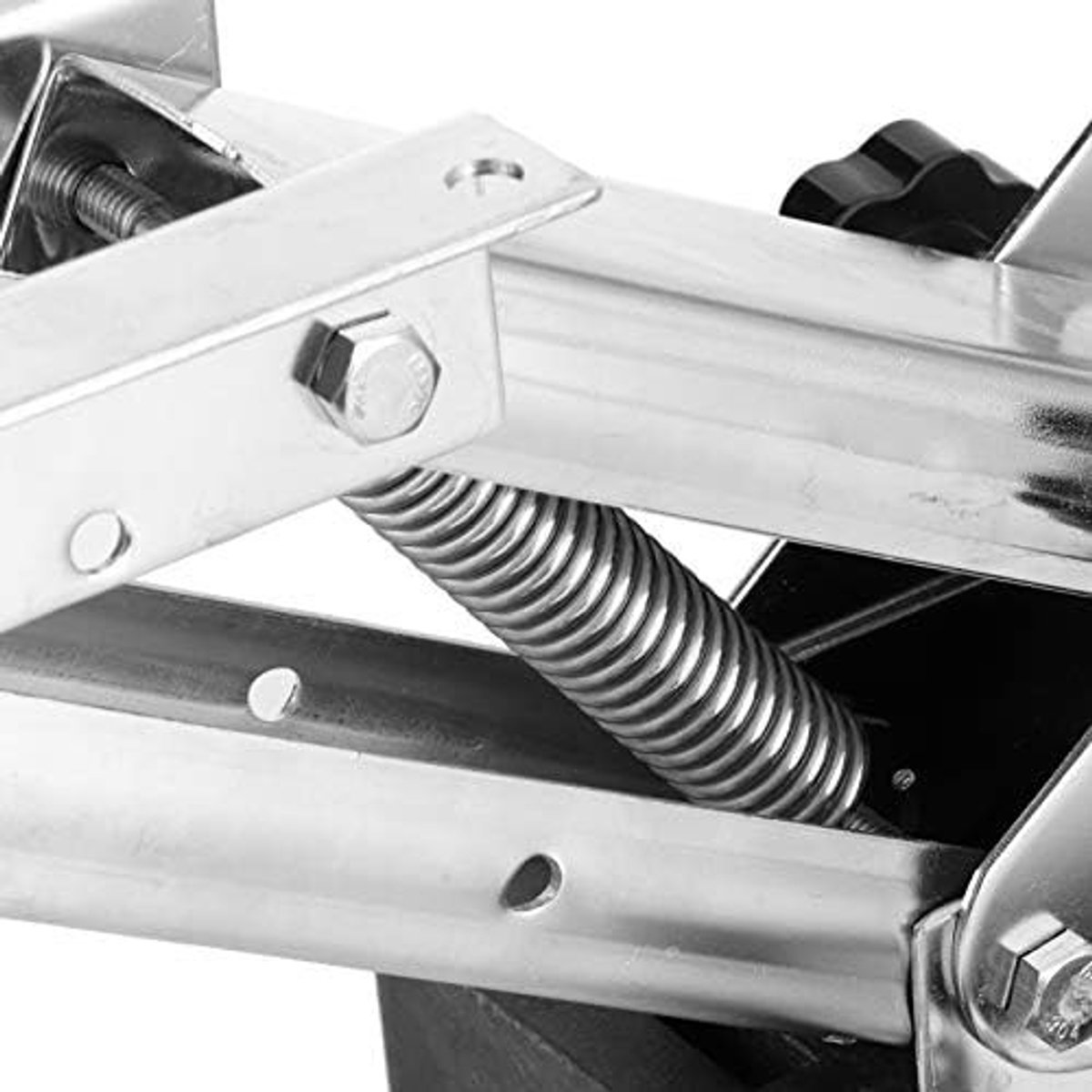 RVS Motorsteun voor Buitenboordmotor tot 25PK - Stevige Bevestiging voor 2-Takt Motoren en Bootaccessoires