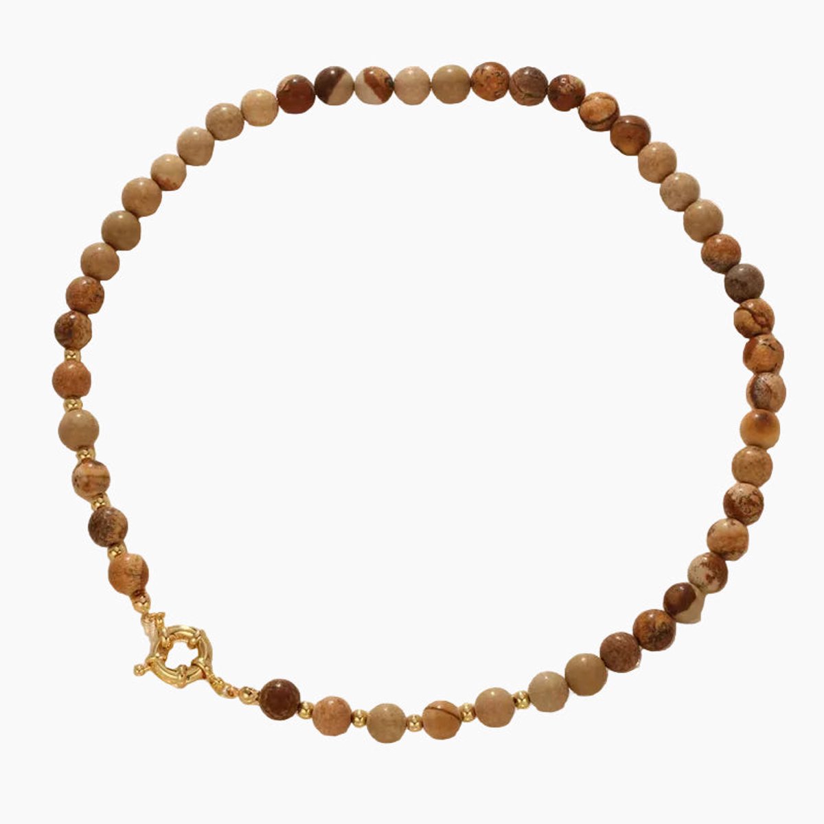 Elara - Kralenketting - Natuursteen - -