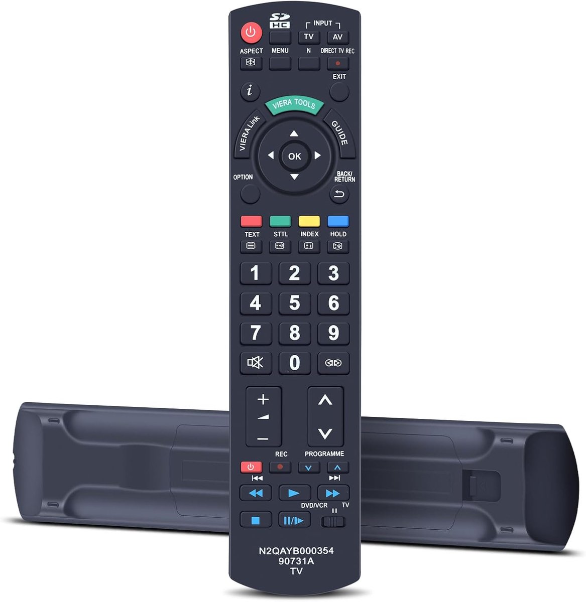 N2QAYB000354 90731A vervangende afstandsbediening voor Panasonic LCD LED HDTV TV TX-L32G10 TX-L32GW10 TX-L37G10 - ShopVlot
