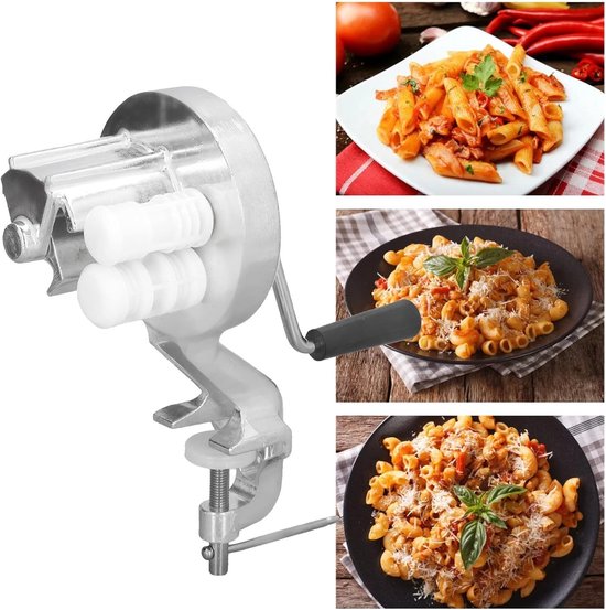 Handmatige Cavatelli Maker voor Verse Pasta, RVS Macaroni Maker, Draagbare Noodle Press Machine voor Thuisgebruik en Koken — afbeelding 2