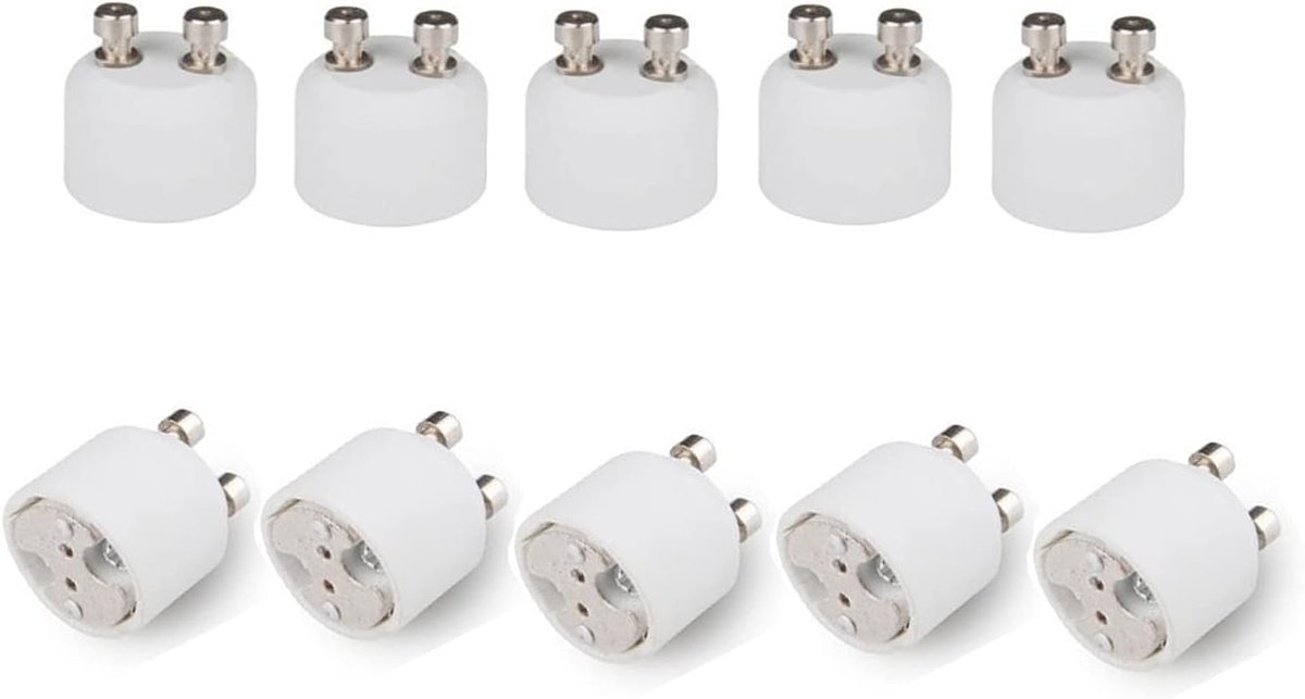 Lampadapter GU10 naar MR16 GU5.3 - 230V naar 230V - Eenvoudige installatie - Geschikt voor diverse lampen - ShopVlot