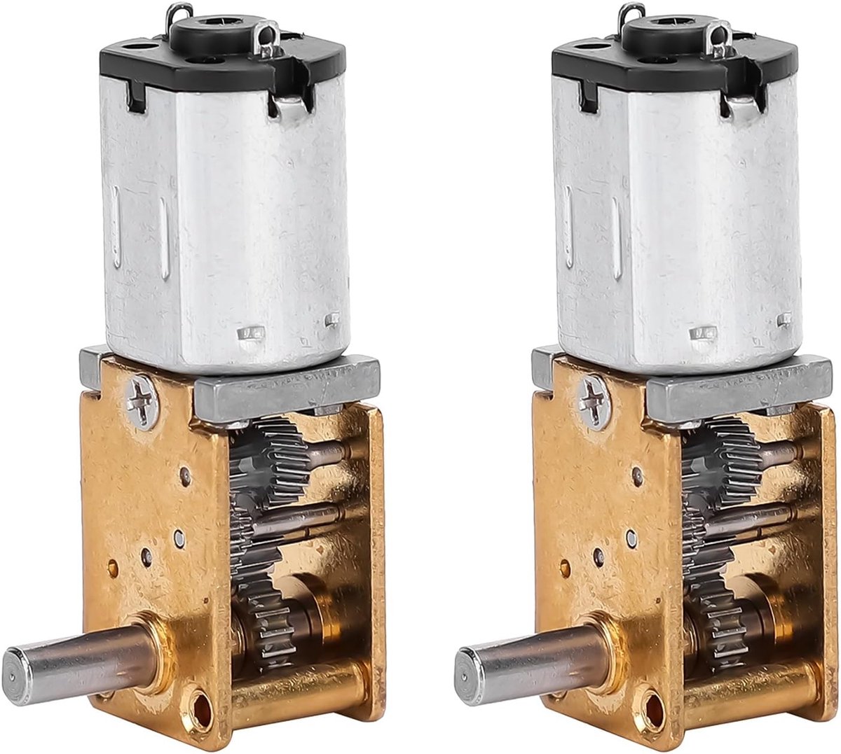 Mini micro motor 3 V/6 V DC - metalen tandwiel - krachtige prestaties - ideaal voor modelbouw - ShopVlot