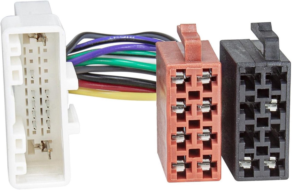 Radio adapter kabel - 16pin ISO standaard - compatibel met Renault en Dacia - eenvoudig aan te sluiten - ShopVlot