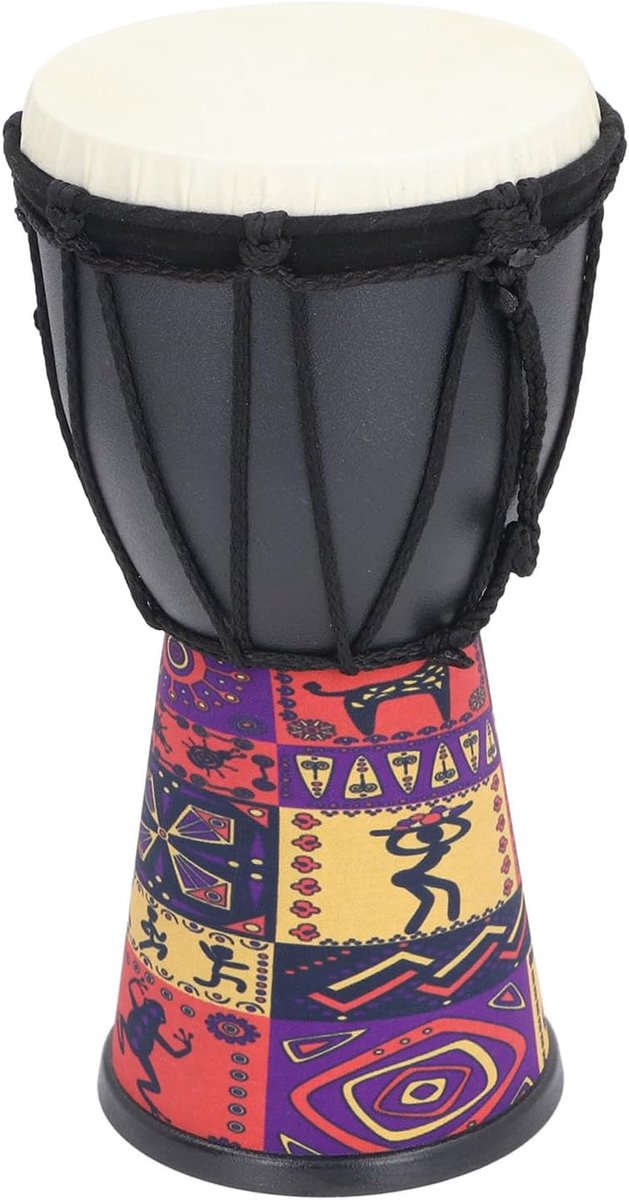 Djembe Drum - Handgemaakt - PVC Constructie - Geschikt voor beginners en muzikanten - ShopVlot