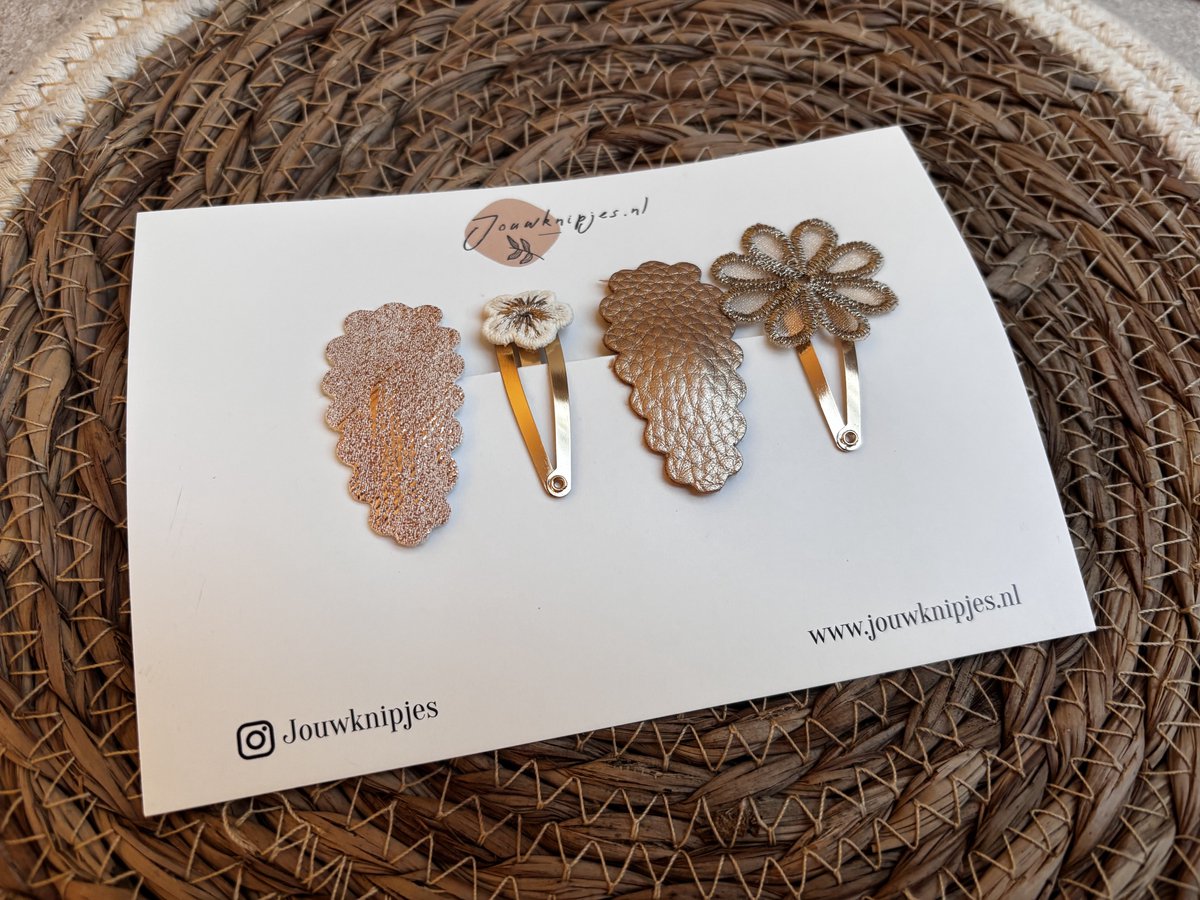 Klikklak haarspeldjes Isa 4cm - kinderknipjes - Babyhaarclipjes - Kinderhaaraccessoires - Haarspeldjes kinderen - Haaraccessoires meisjes - Haarspeldjes baby - Kinder haarspeldjes - Kinder haarclips - Haarspeldjes kind - Haaraccessoires voor Kinderen