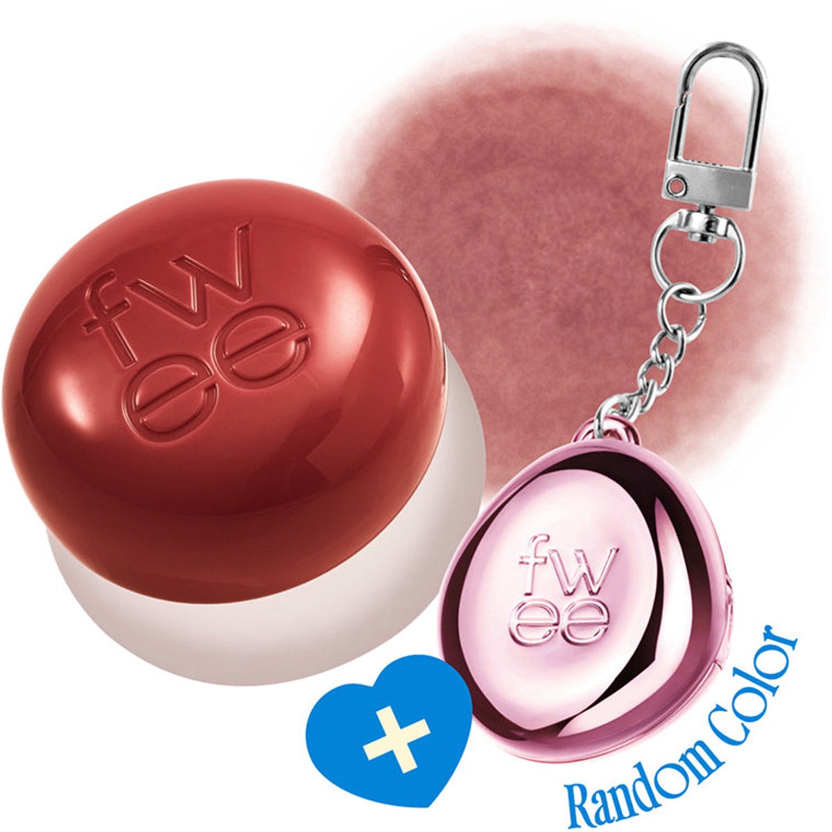 Blurry Pudding Pot Keyring Set
