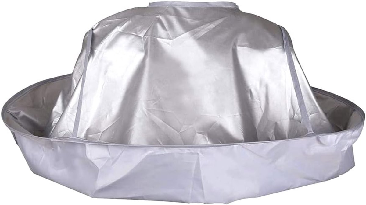 Foldable waterproof hair salon umbrella cape rug, for cutting, hair coloring, salon - ShopVlot