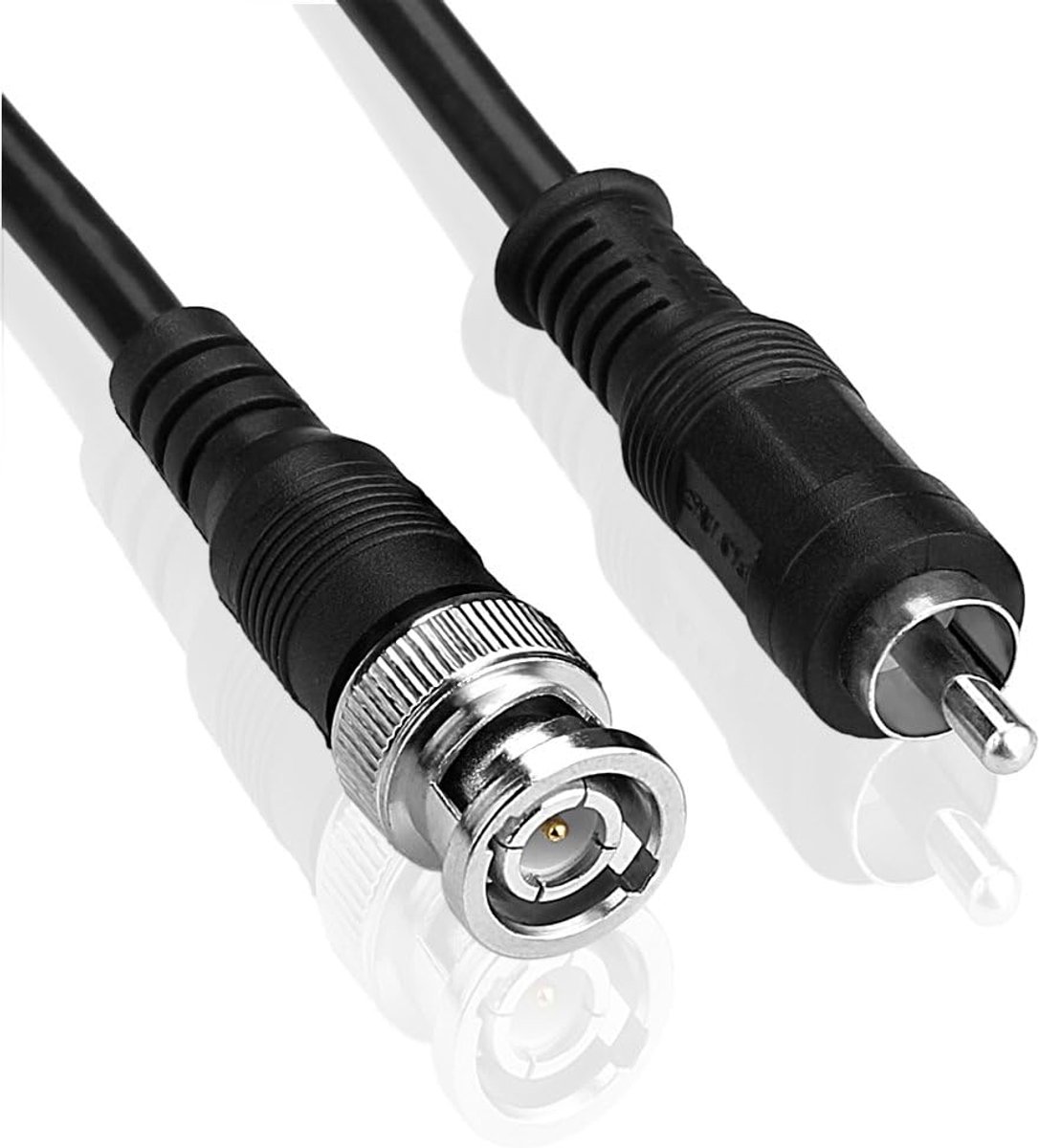 3ft Coaxial RG59 RCA Male to BNC Male Male M/M Audio Video AV Cable - ShopVlot