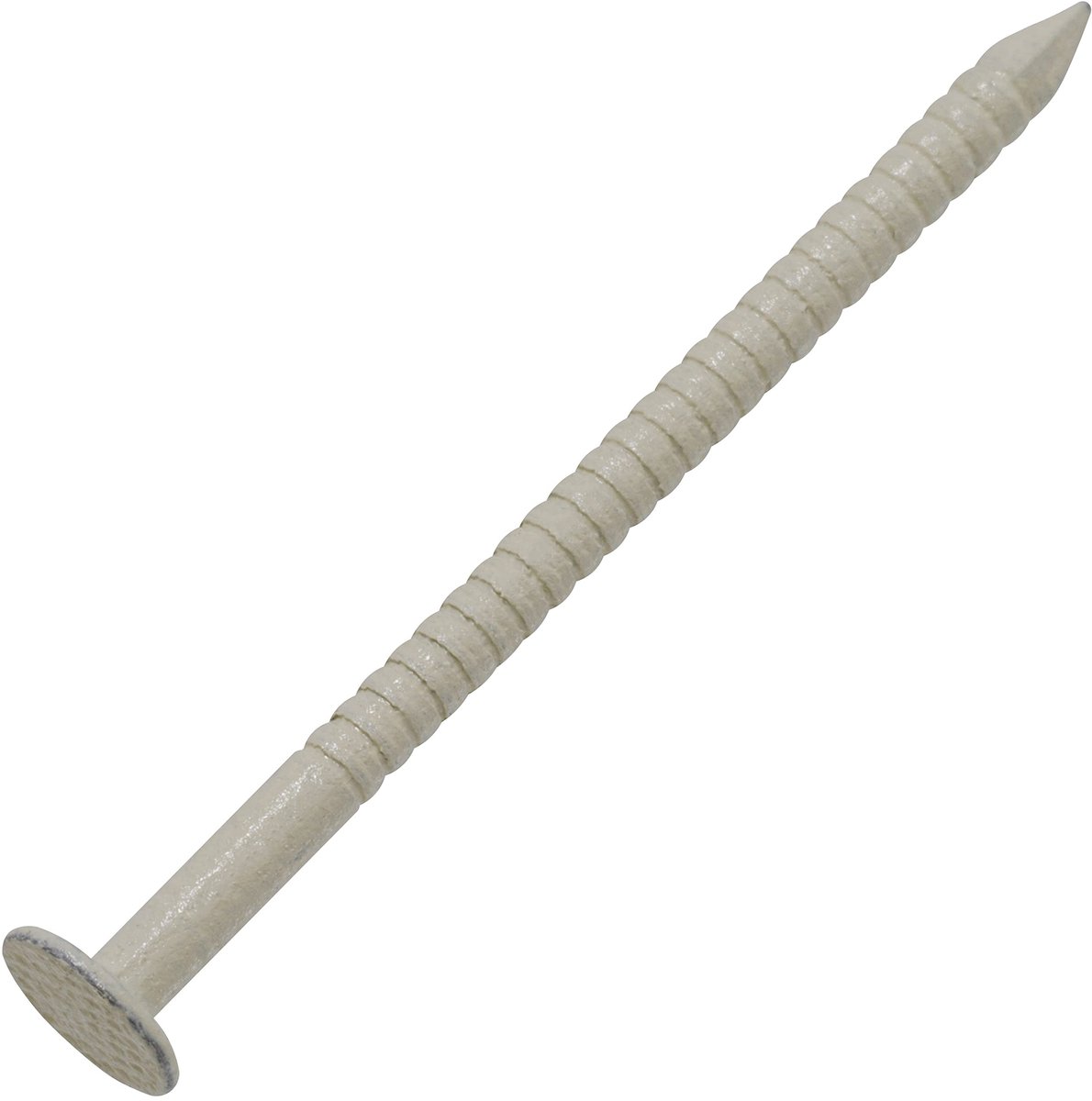 Solidchoice - Set van 25 Getande Spijkers met Platte Kop Ø 2.3 x 37 mm