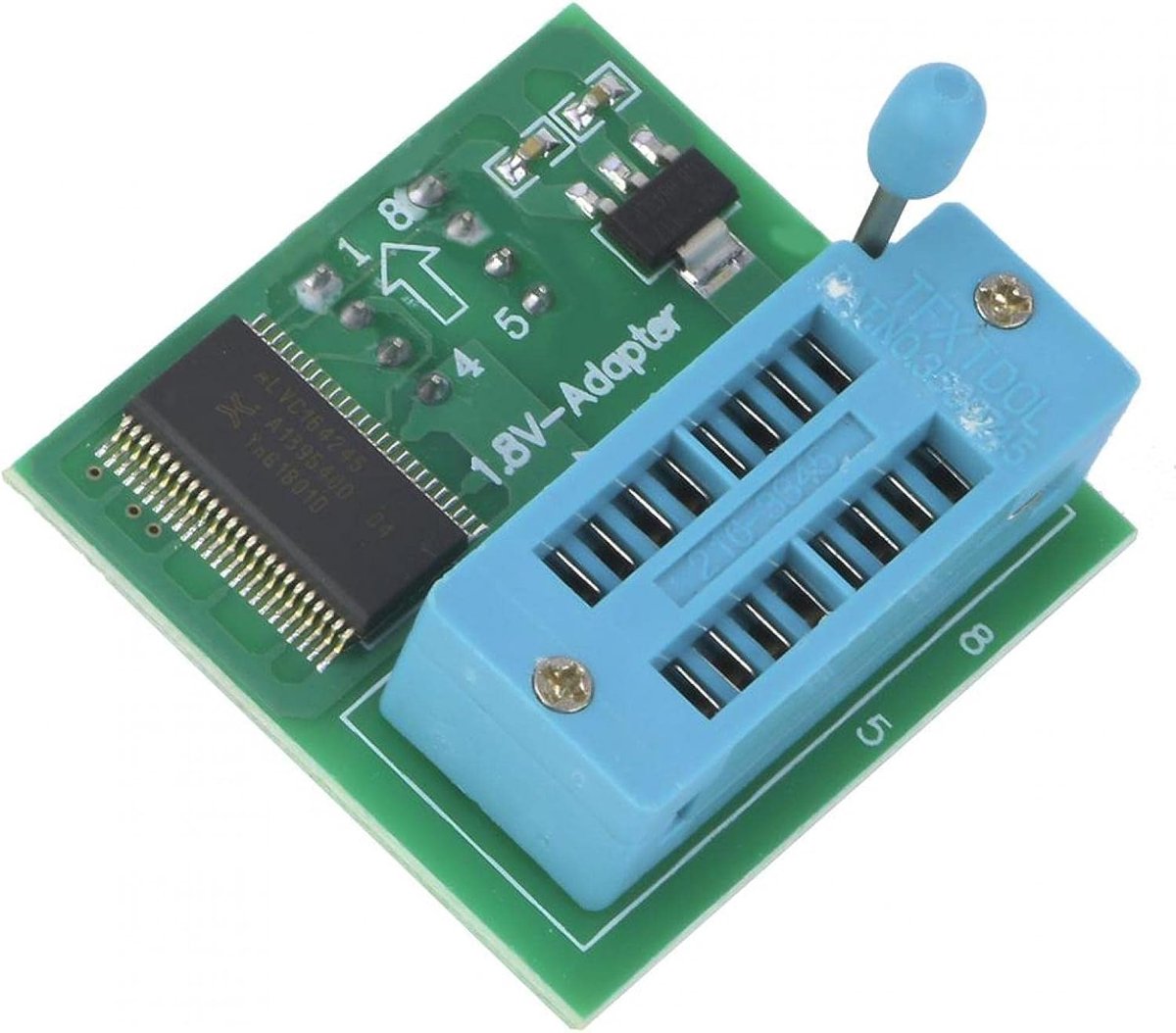 Integrated Circuits, 1.8V adapter Motherboard Use on Programmers Adapter Proto Board Kit with Pin Header - ShopVlot