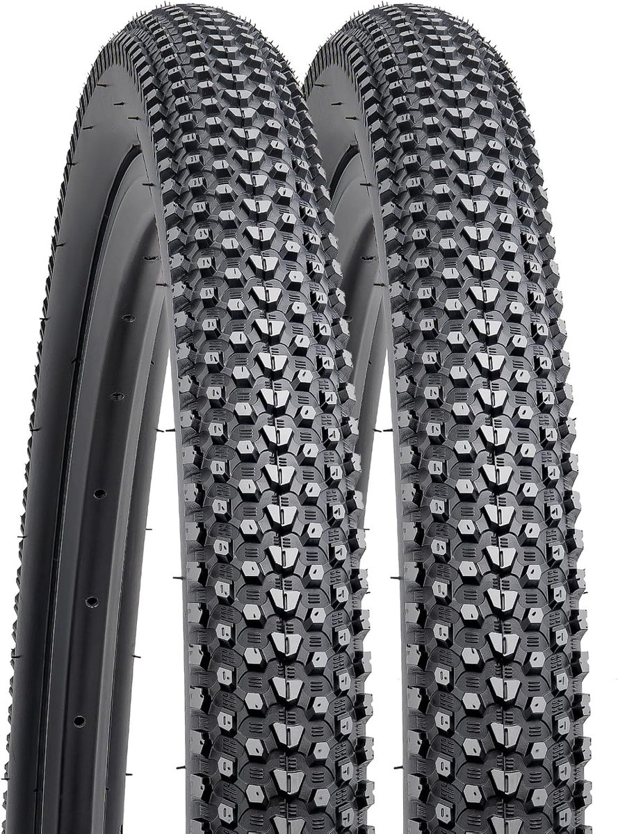 YunSCM 2pcs foldable 29 inch bicycle tires 29 x 2.10 jacket 54-622 compatible 29x2.10 29x2.125 city/street/mountain - ShopVlot