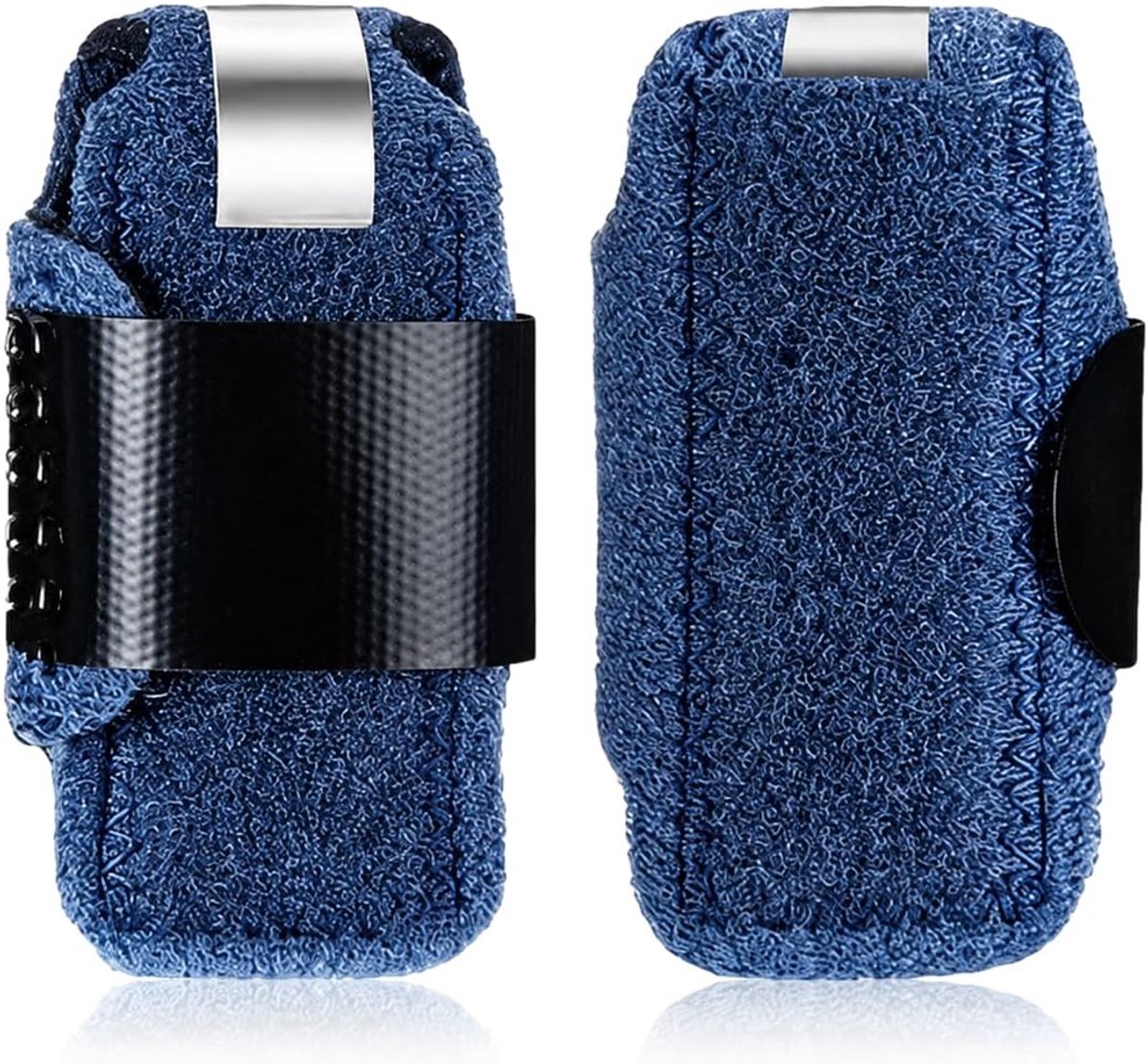 2Pcs Teenspalk van gebroken teenstijl Teenstijl voor teenuitlijning en ondersteuning voor hamertoe gebogen tenen,blauw - ShopVlot