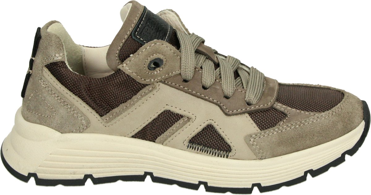 Twins - 326870 PEPIJN - Lage schoenenMeisjesKindersneakers - Kleur: Taupe - Maat: 38