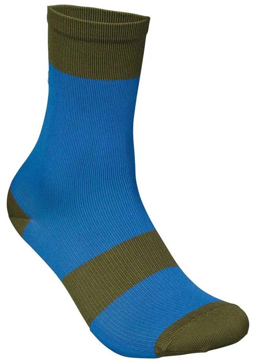 Poc Essential Mtb Sokken Groen,Blauw EU 32-34 Kinderen