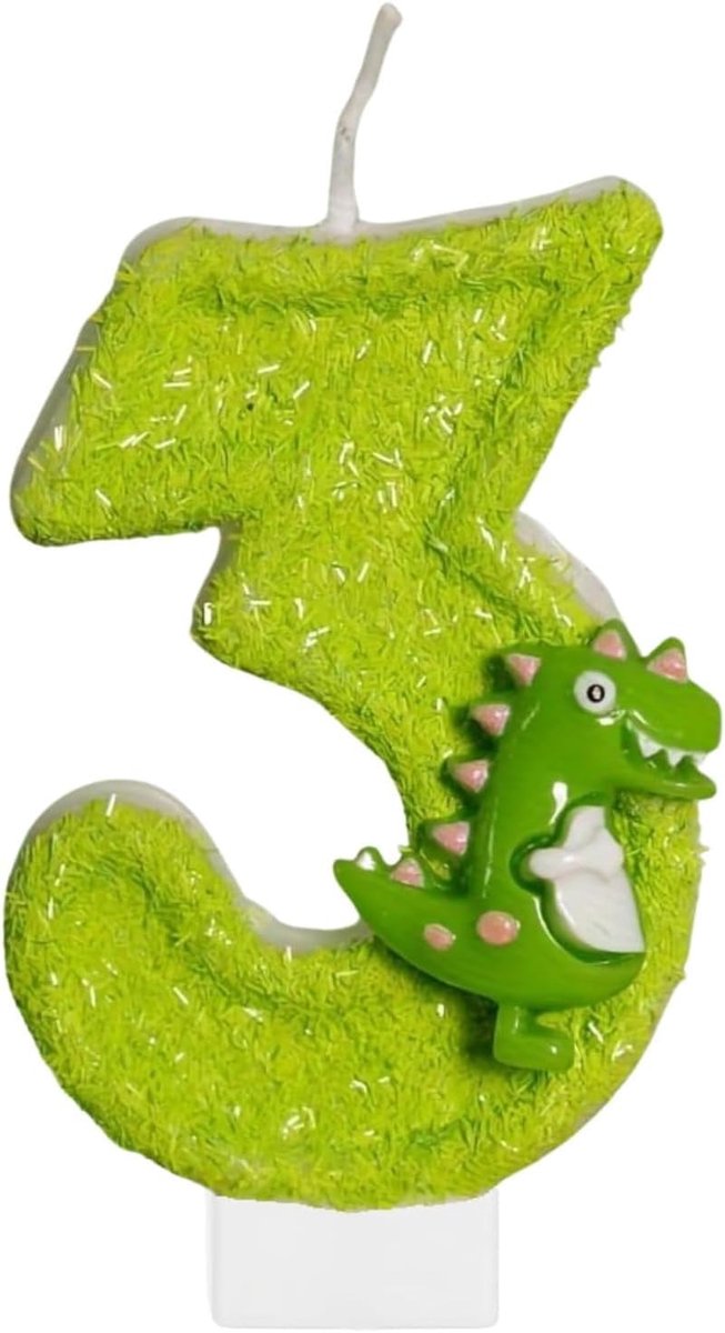 DazzJoy dino birthday candles figures 3 - ShopVlot