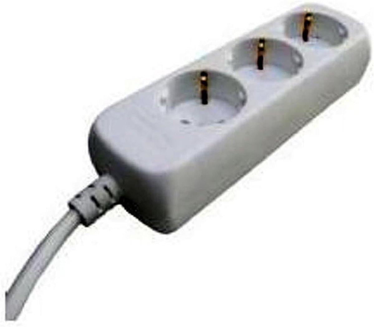 Tafelstopcontact 3-voudig - 3M 3x1,5mm - kwaliteitsmateriaal - ideaal voor kantoor - ShopVlot