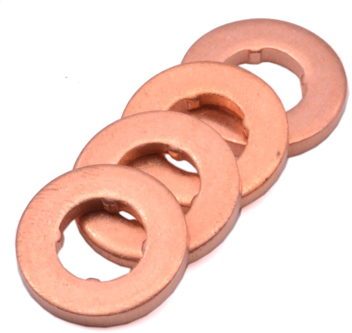 Brandstofinjectorpakking set - 4x vervangende gaskets - Hoge kwaliteit - Herstelt functionaliteit - ShopVlot