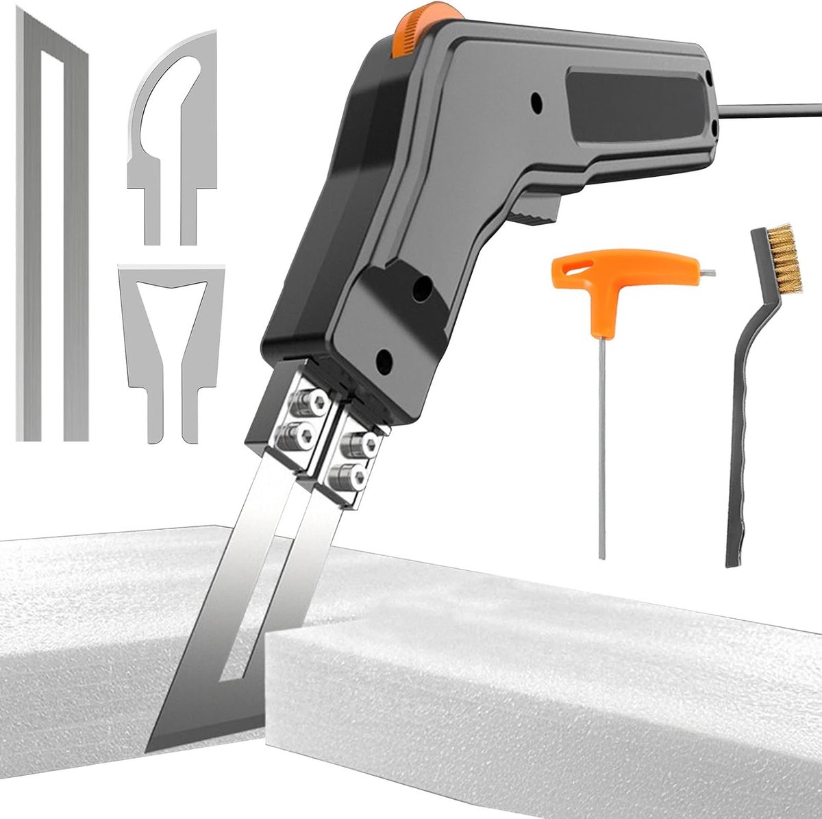 Styrofoam Cutter 300W - 3 Nichrome Blades - Professionele Snijtemperatuur 32-1.112 °F - Ideaal voor EPS en EPP - ShopVlot