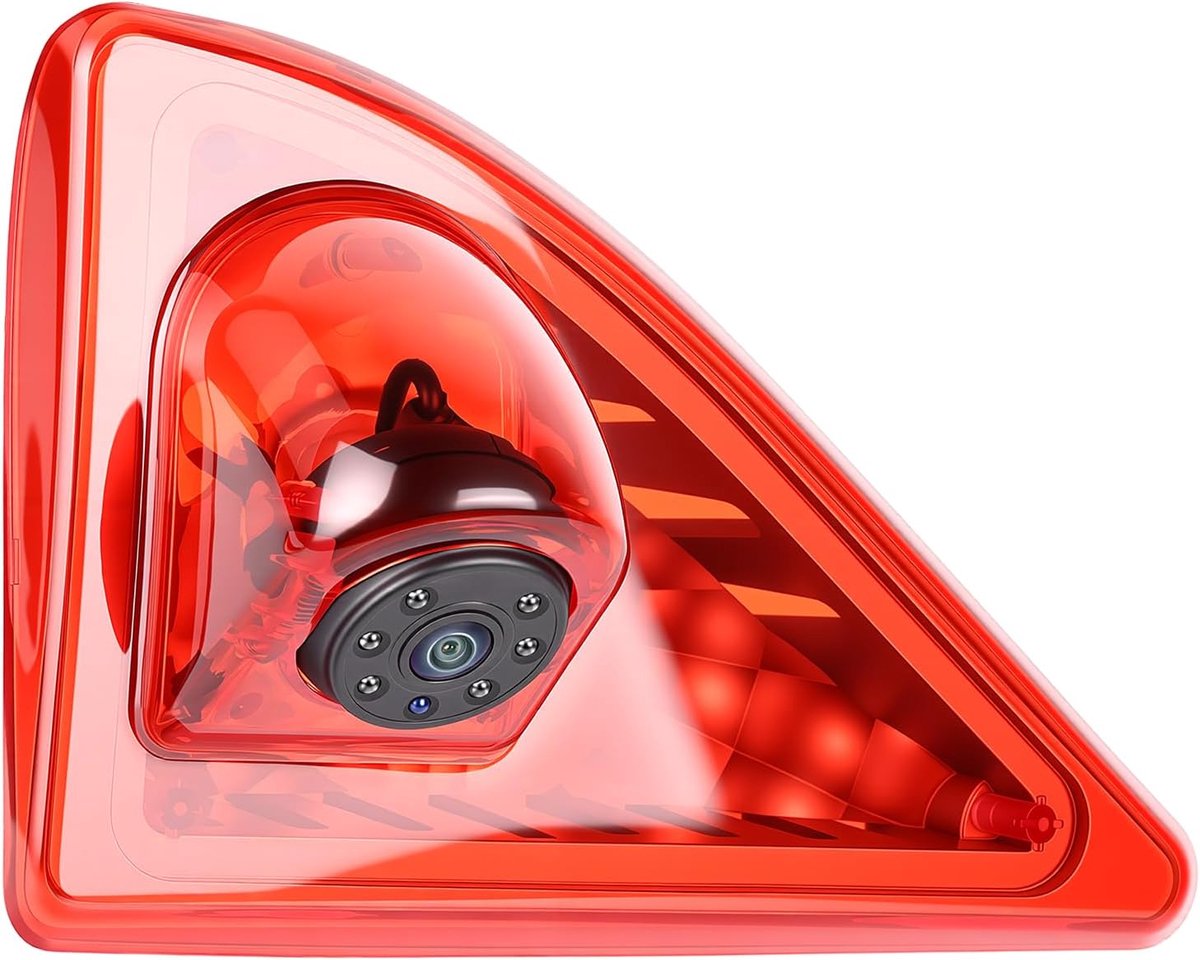 Achteruitrijcamera 720P - Met remlicht - 140° groothoeklens - Perfecte pasvorm voor Nissan NV400/Opel Movano/Renault - ShopVlot