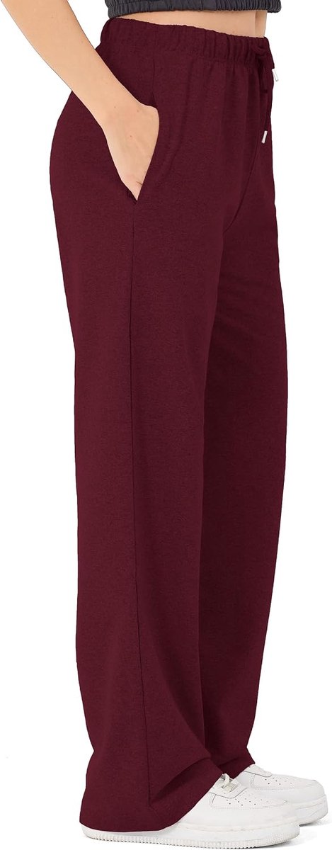 Joggingbroeken dames - lange katoen sportbroek - comfortabele sweatpants - ideaal voor yoga - ShopVlot