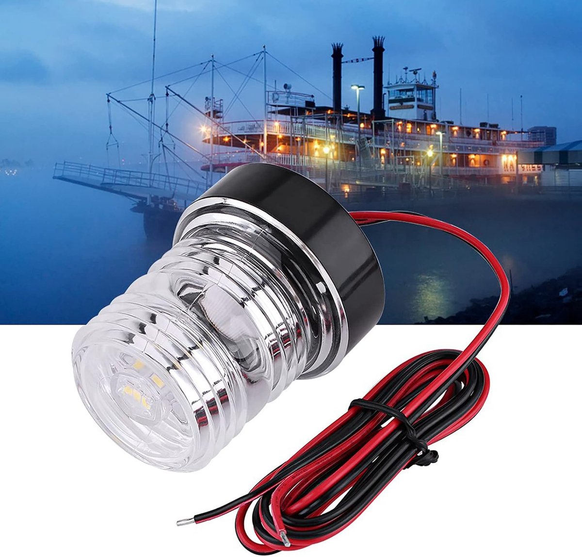 LED Boot Navigatieverlichting 12V - Ultra Helder - 360 Graden Verlichting - Perfect zichtbaarheid in het donker - ShopVlot