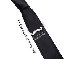 HONEY BEAR stropdasclip voor mannen en kinderen - roestvrij staal - herbruikbaar - perfecte grip voor elke gelegenheid - ShopVlot