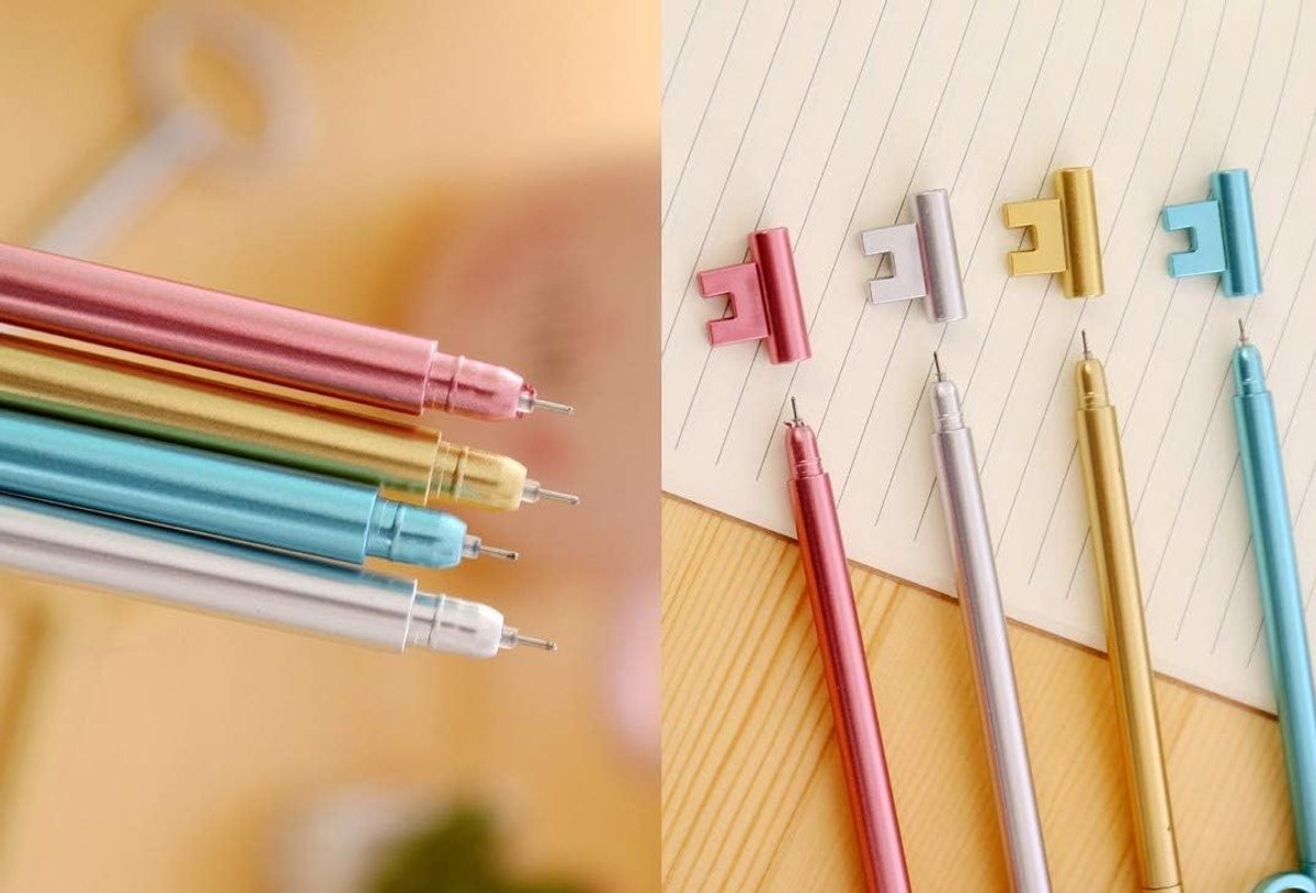 Set van 20 grappige pennen - sleutels - kleurrijk ontwerp - ideaal voor kantoor en school - ShopVlot